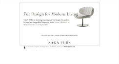 Desktop Screenshot of cappellini.sagafurs.com
