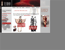 Tablet Screenshot of esmod.sagafurs.com